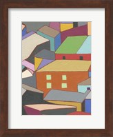 Framed Rooftops in Color III