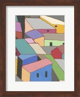 Framed Rooftops in Color VII