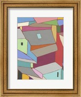 Framed Rooftops in Color XI