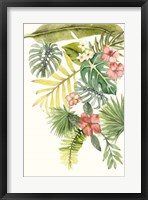 Soft Tropics I Framed Print