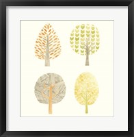 Forest Patterns II Framed Print