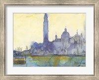 Framed Venice Watercolors VI