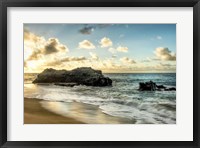 Framed Sunset at Lumahai Beach