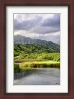 Framed Coastal Marsh Triptych II
