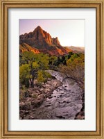 Framed Sunset on the Watchman II