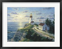 Framed Cape Disappointment Lighthouse