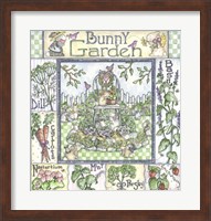 Framed Bunny Garden