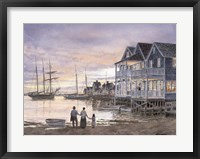 Framed Nantucket Sunset