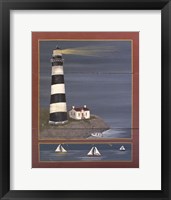Framed 'Lighthouse 4' border=