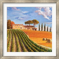 Framed Colline Toscane (Detail)