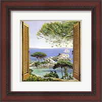 Framed Finestra sul Mediterraneo