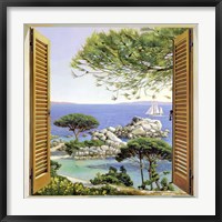 Framed Finestra sul Mediterraneo