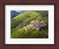Framed Villaggio sui Monti
