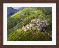 Framed Villaggio sui Monti
