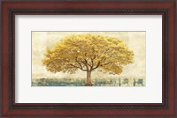Framed Gilded Oak
