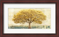 Framed Gilded Oak