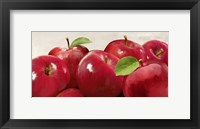 Framed Red Apples