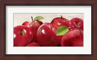 Framed Red Apples