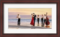 Framed Romance on the Beach