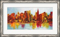 Framed New York Abskyline