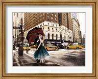 Framed Kiss in Park Avenue