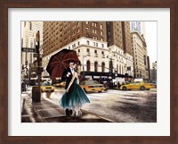Framed Kiss in Park Avenue