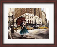 Framed Kiss in Park Avenue