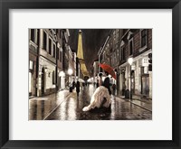 Framed Kissing in Paris