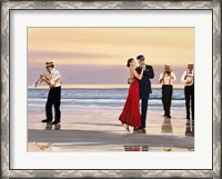 Framed Romance on the Beach (Detail)