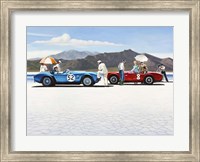 Framed Bonneville Salt Plains (Detail)