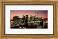 Framed Brooklyn Bridge, NYC