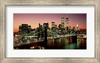 Framed Brooklyn Bridge, NYC