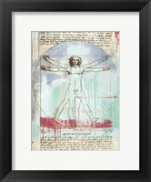 Framed Vitruvian Man 2.0