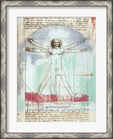 Framed Vitruvian Man 2.0