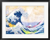 Framed Hokusai's Wave 2.0