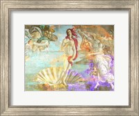 Framed Botticelli's Venus 2.0