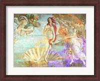 Framed Botticelli's Venus 2.0