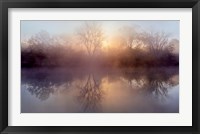 Framed Morning Lake