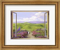 Framed Paesaggio Toscano