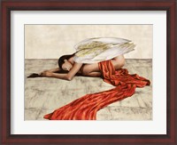 Framed Reclined Angel