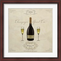 Framed Champagne Grand Cru