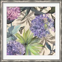 Framed Lilac Hydrangeas