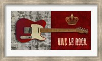 Framed Vive le Rock