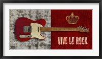 Framed Vive le Rock