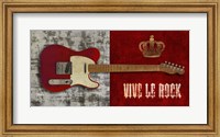 Framed Vive le Rock