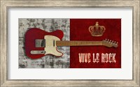 Framed Vive le Rock