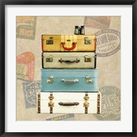 Bagage a Man I Framed Print