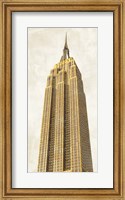 Framed Gilded Skyscraper II