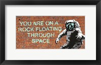 Framed Floating Through Space