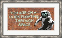 Framed Floating Through Space